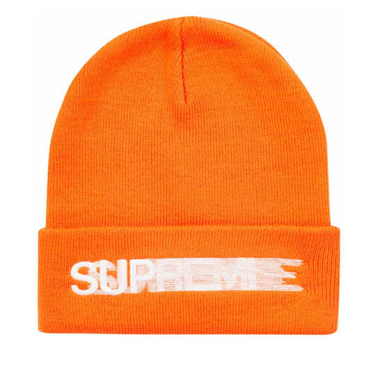 Supreme Motion Logo Beanie (SS23) Orange