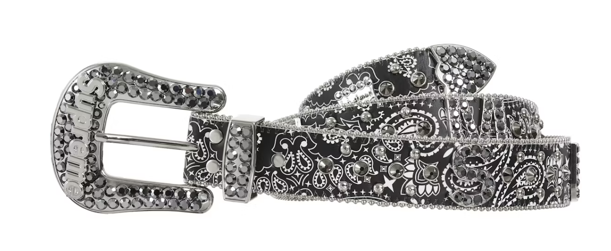 Supreme b.b. Simon Bandana Belt Black