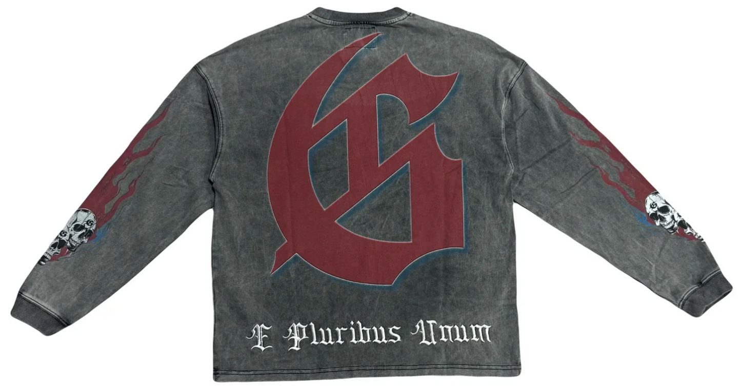 Godspeed Checkmate L/S Grey Wash