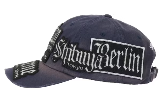 Supreme City Patches 6-Panel Hat Navy