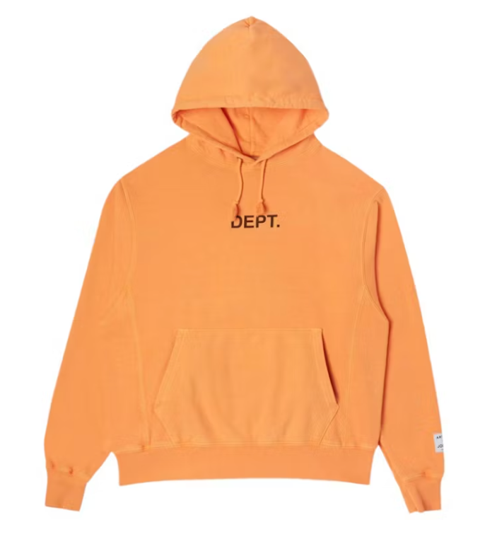 Gallery Dept. Logo Hoodie Flo Orange