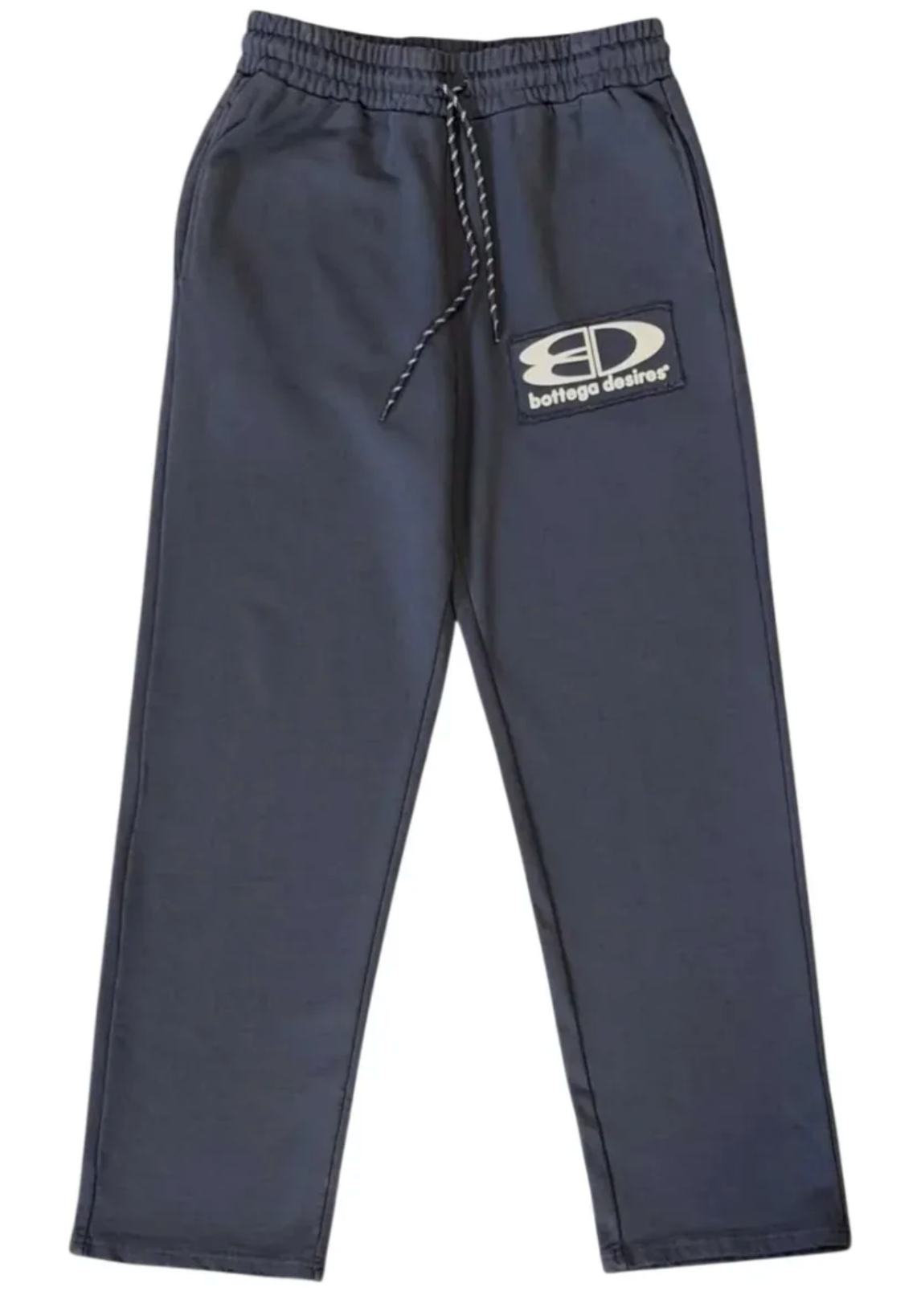 Bottega Desires Tech Blue Zip Up Hoodie & Sweatpants Set