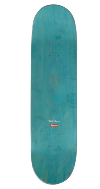 Supreme Molotov Kid Skateboard Deck Teal