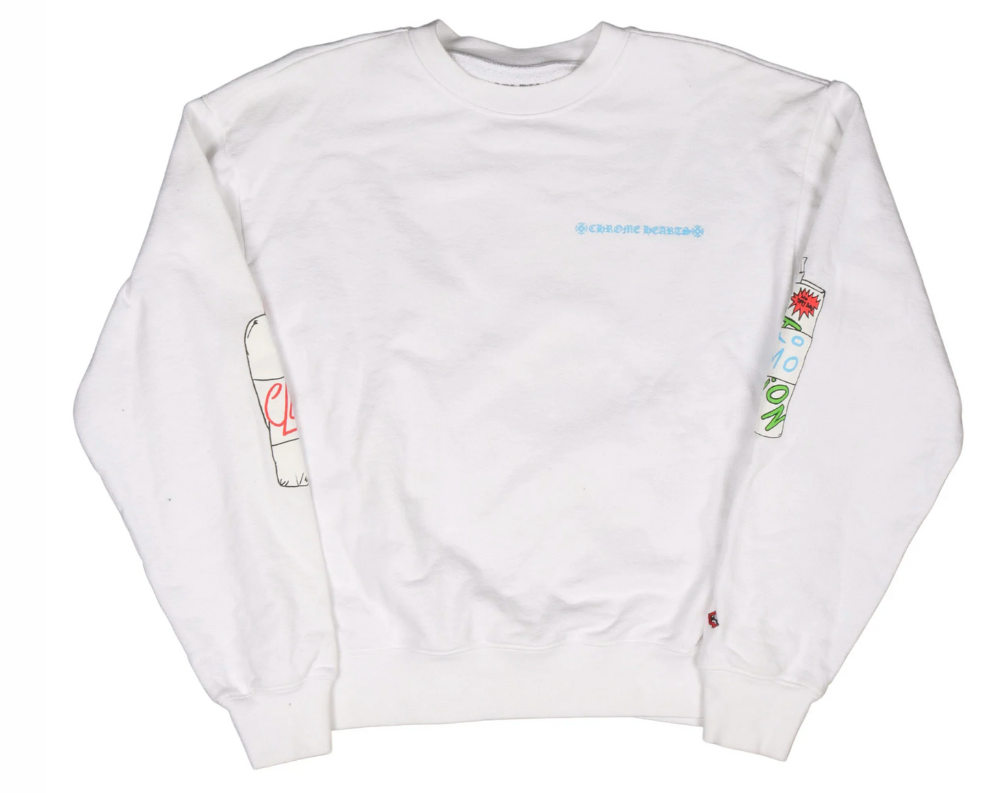 Chrome Hearts Matty Boy Retro Cycle Crewneck Sweatshirt