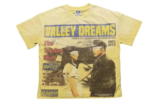 Vale Forever The Cross Bling Tee Yellow