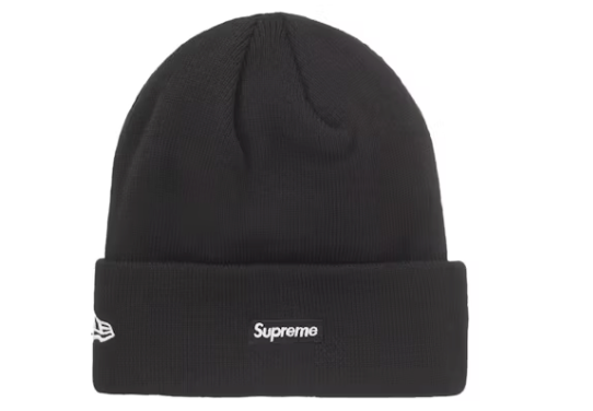 Supreme New Era S Logo Beanie (FW24) Black