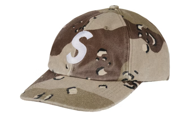 Supreme Pigment S Logo 6-Panel Desert Camo