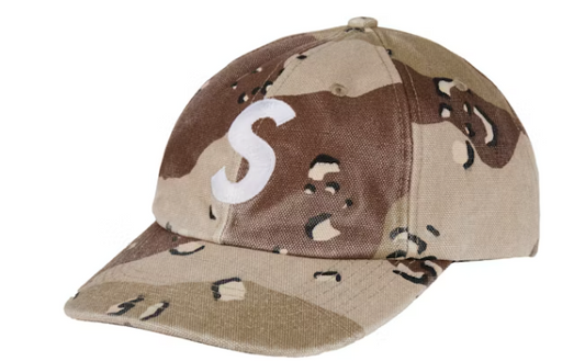 Supreme Pigment S Logo 6-Panel Desert Camo