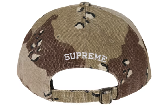 Supreme Pigment S Logo 6-Panel Desert Camo