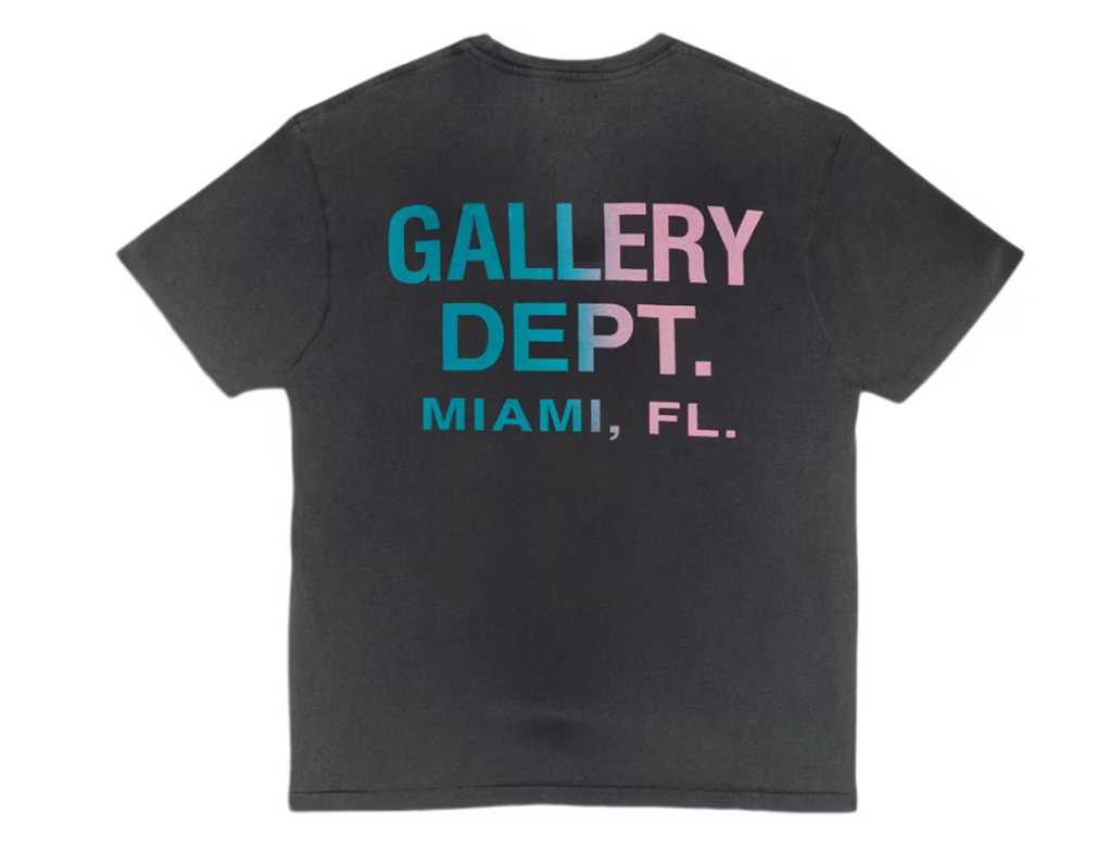 Gallery Dept. Miami Boardwalk Tee Black