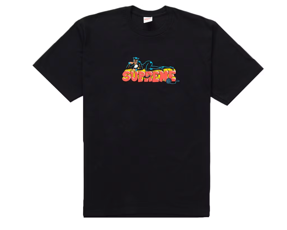 Supreme Catwoman Tee Black