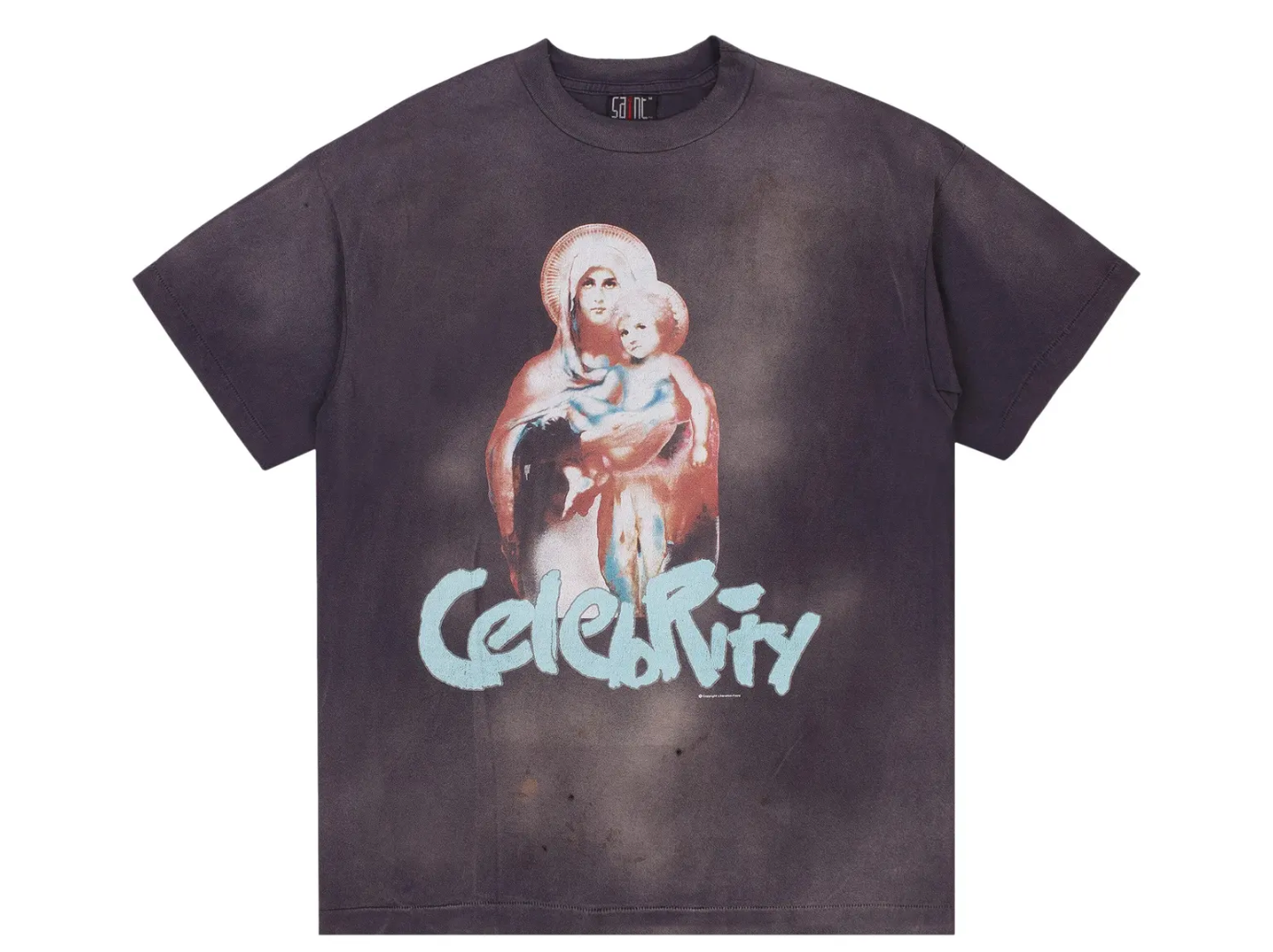 SAINT Mxxxxxx Celebrity Short-Sleeve Tee Black