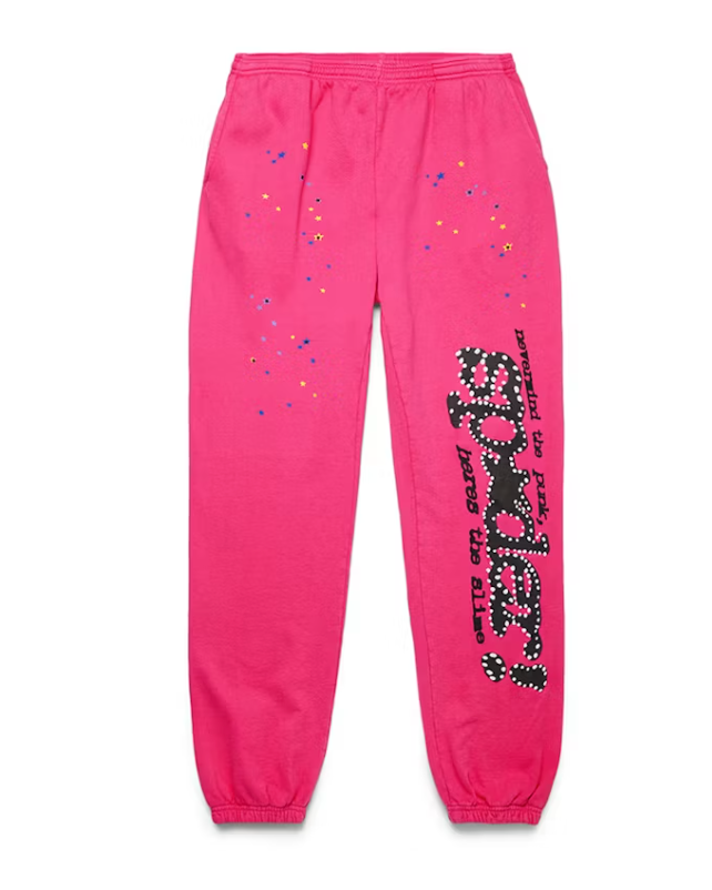 Sp5der P*NK V2 Sweatpant Pink