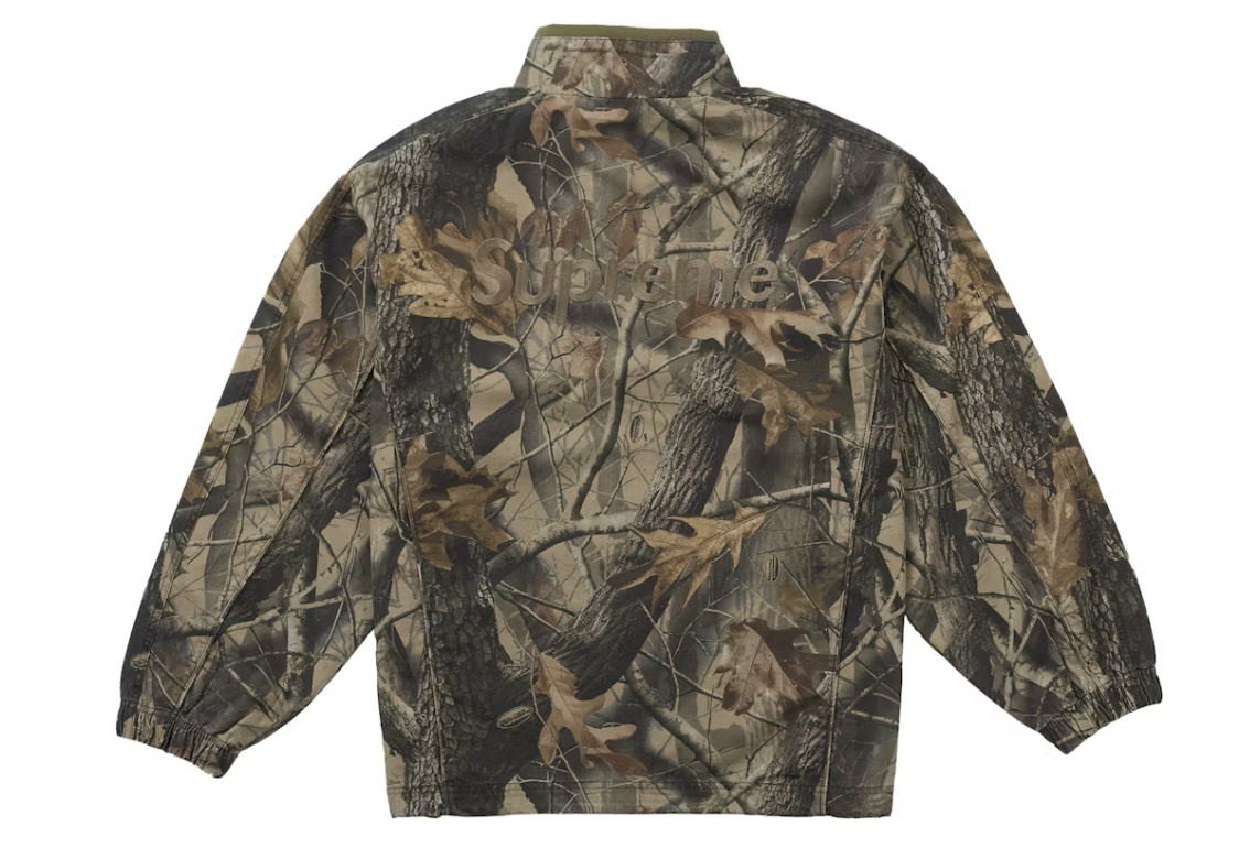 Supreme Umbro Cotton Ripstop Track Jacket (SS26) Realtree Hardwoods Camo