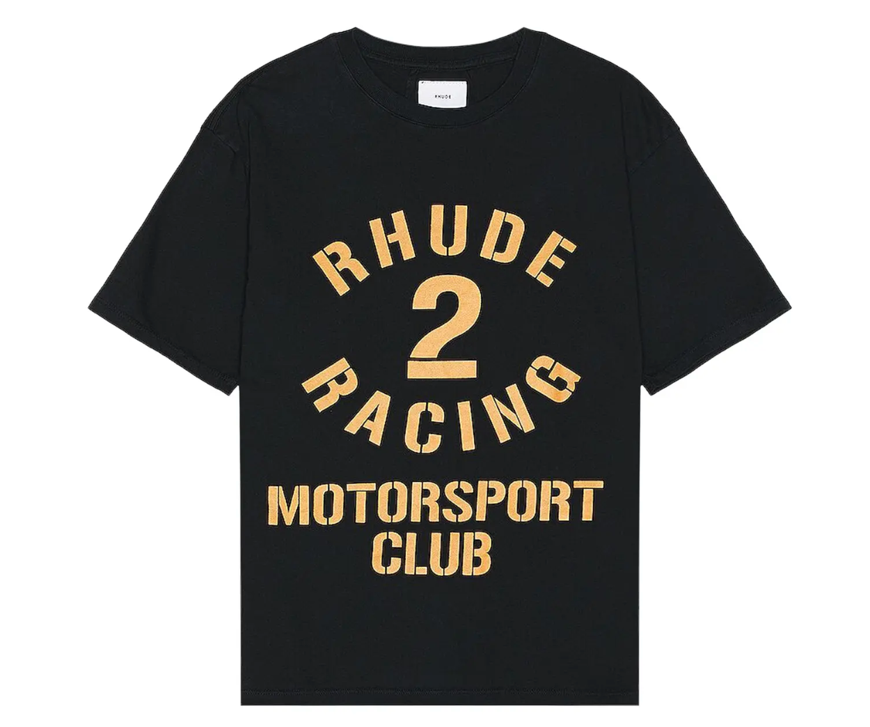 Rhude Desperado Motorsport Tee Vintage Black