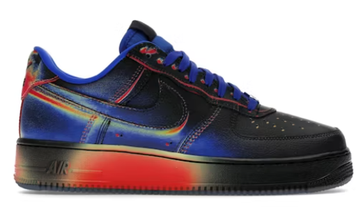 Nike Air Force 1 Low Retro Heat Map Black Racer Blue