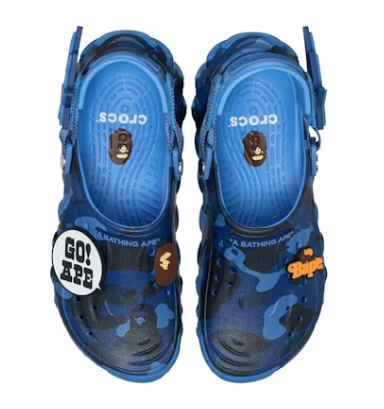 Crocs Echo RO Clog Bape Powder Blue Camo