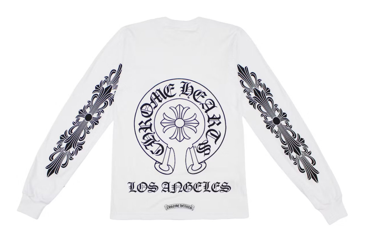 Chrome Hearts Los Angeles Excluisve L/S T-shirt White