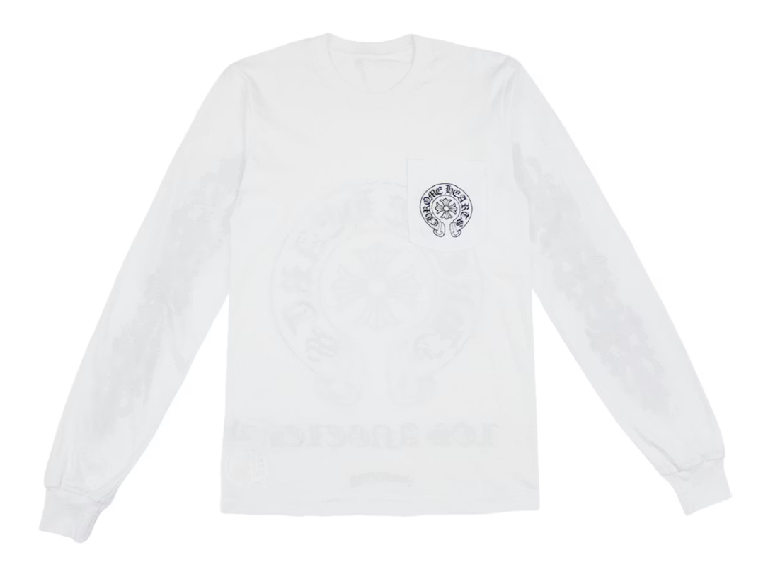 Chrome Hearts Los Angeles Excluisve L/S T-shirt White