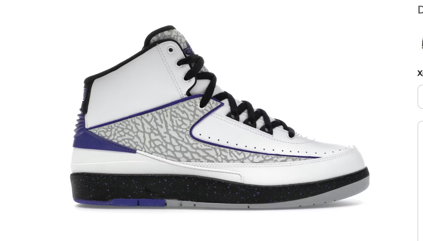 Jordan 2 Retro Dark Concord