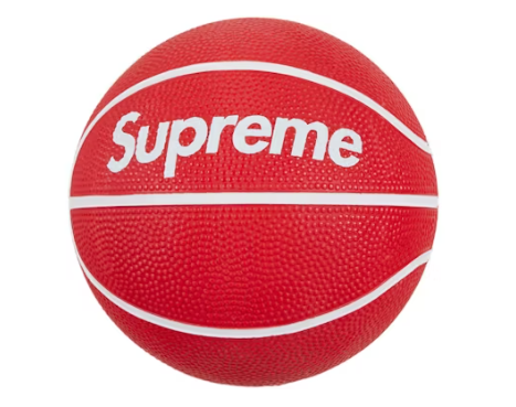 Supreme Spalding Mini Basketball Hoop Red