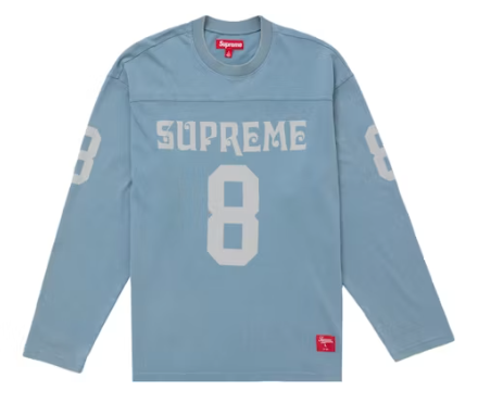 Supreme Affiliated L/S Football Top Slate