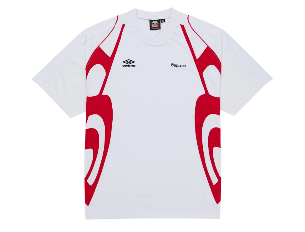 Supreme Umbro Old English Soccer Jersey White