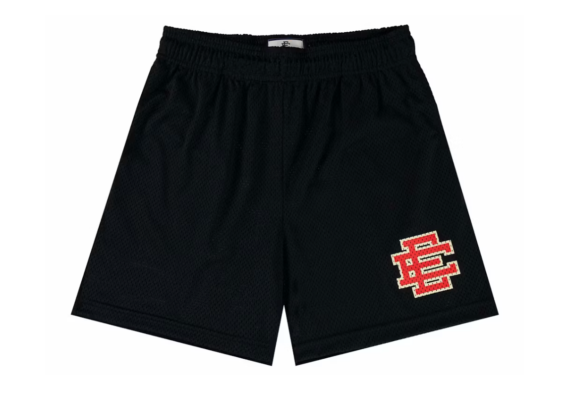 Eric Emanuel EE Basic/Core Short (SS24) Black/Red