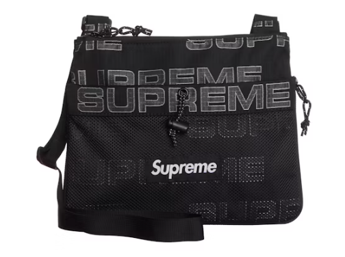 Supreme Side Bag Black FW21