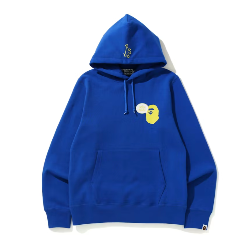 BAPE x The Fresh Prince Pullover Hoodie Blue