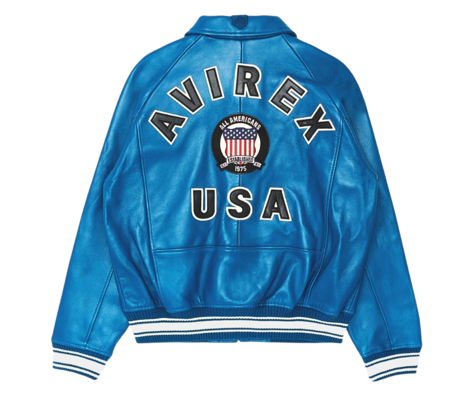 Avirex Icon Jacket Teal Blue