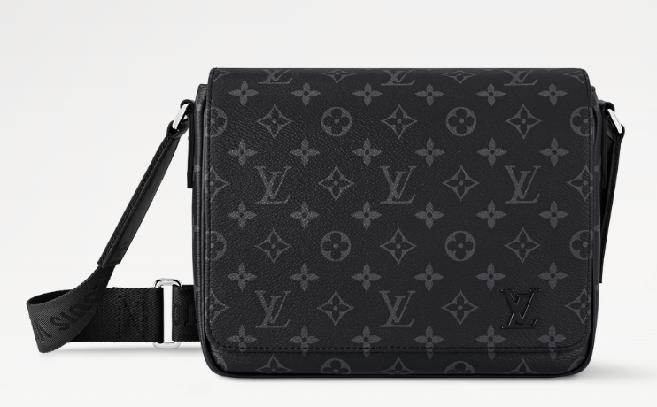 Louis Vuitton District PM Messenger Crossbody Bag Monogram Eclipse