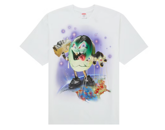 Supreme SALEM S/S Top White