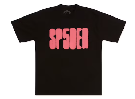 Sp5der Focused Logo Tee Black