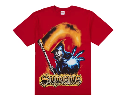 Supreme Grim Reaper Tee Red