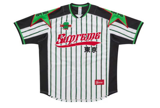 Supreme Stars Baseball Jersey Stripe