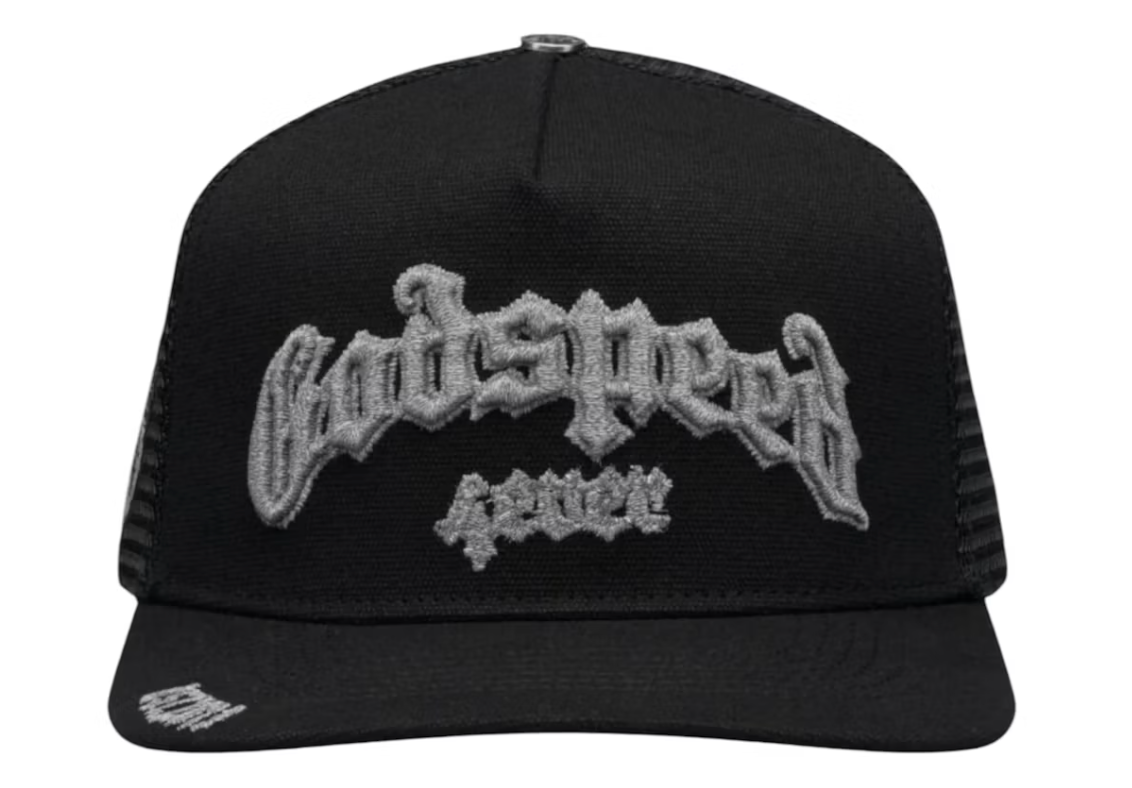 Godspeed GS Forever Trucker Reflective 3M Hat Black
