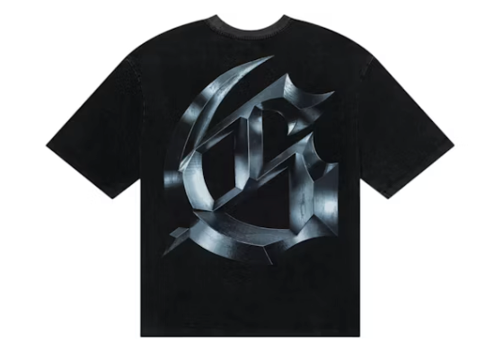 Godspeed Symmetrical Logo T-Shirt Black Wash