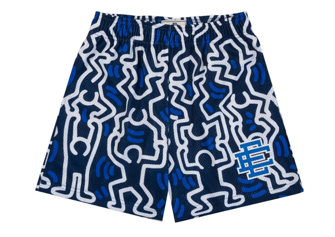 Eric Emanuel EE Keith Haring Short Blue/Blue