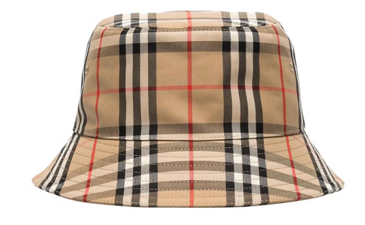 Burberry Vintage Check Bucket Hat Archive Beige