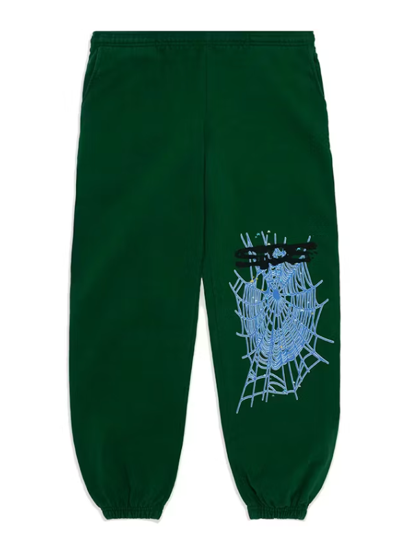 Sp5der Web Sweatpants Hunter Green