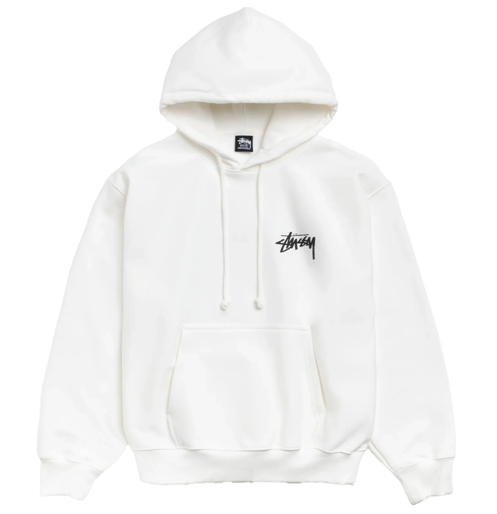 Stussy Victoria Hoodie Off White