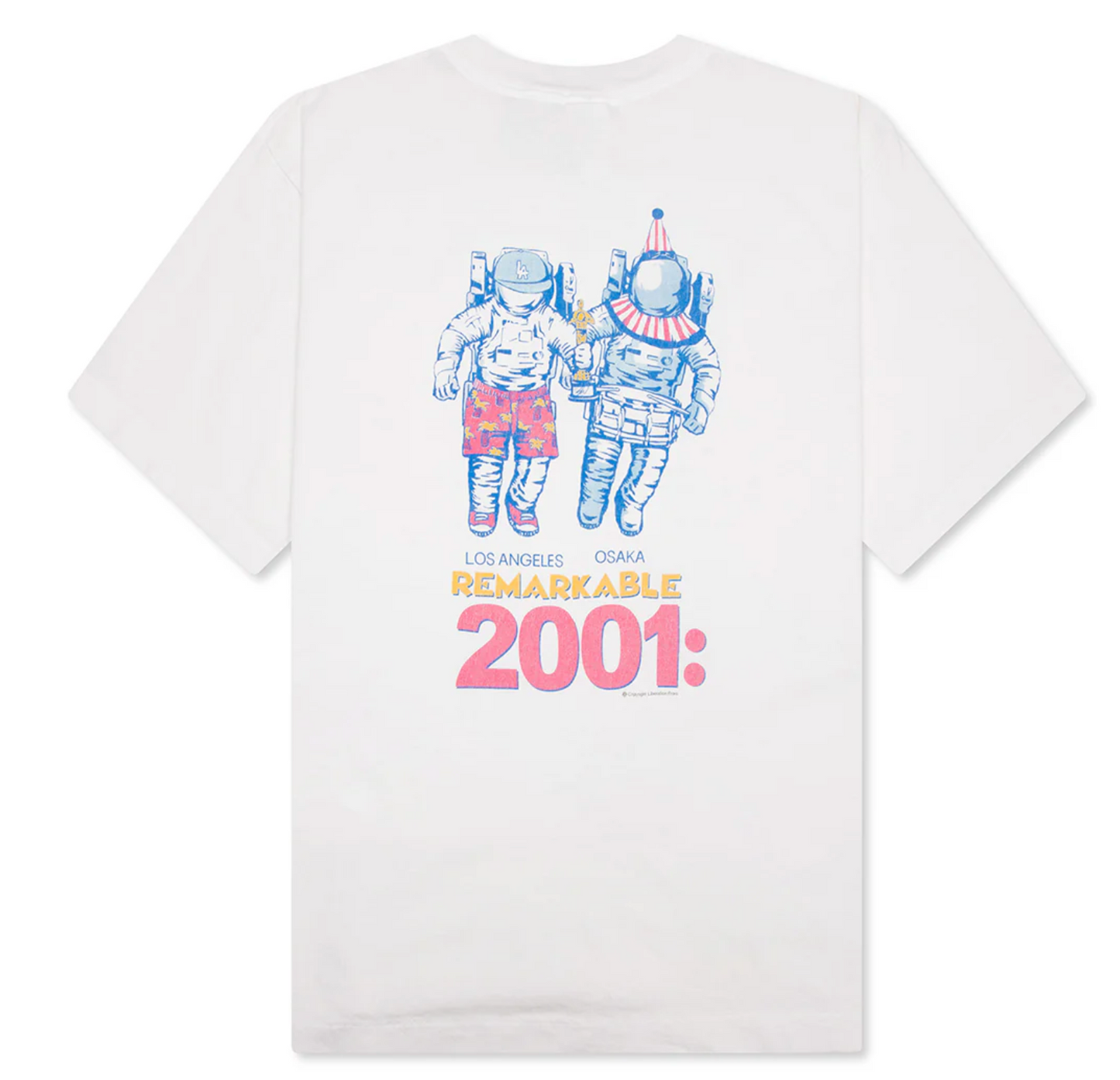 Saint Michael Sean Wotherspoon Astro Distant Times Freaks T-Shirt White