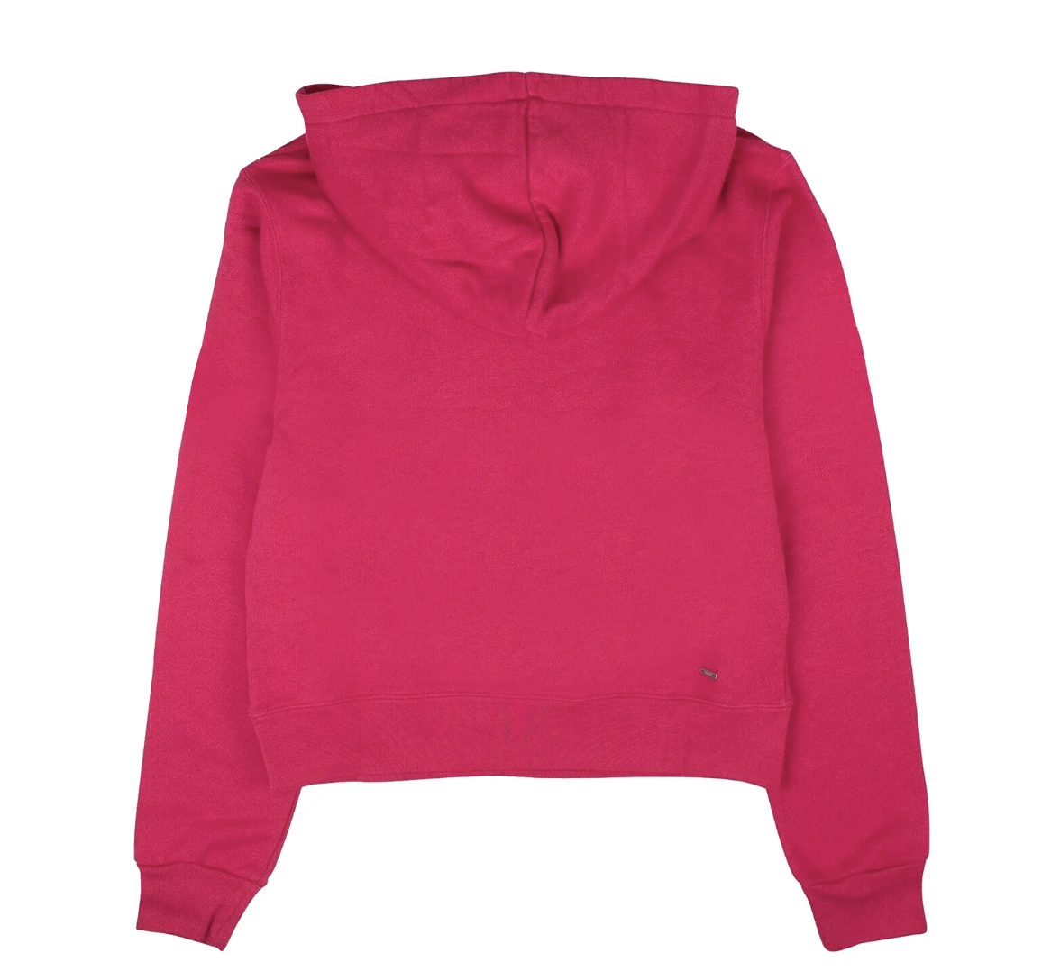 Amiri Core Logo Fitted Hoodie Pink