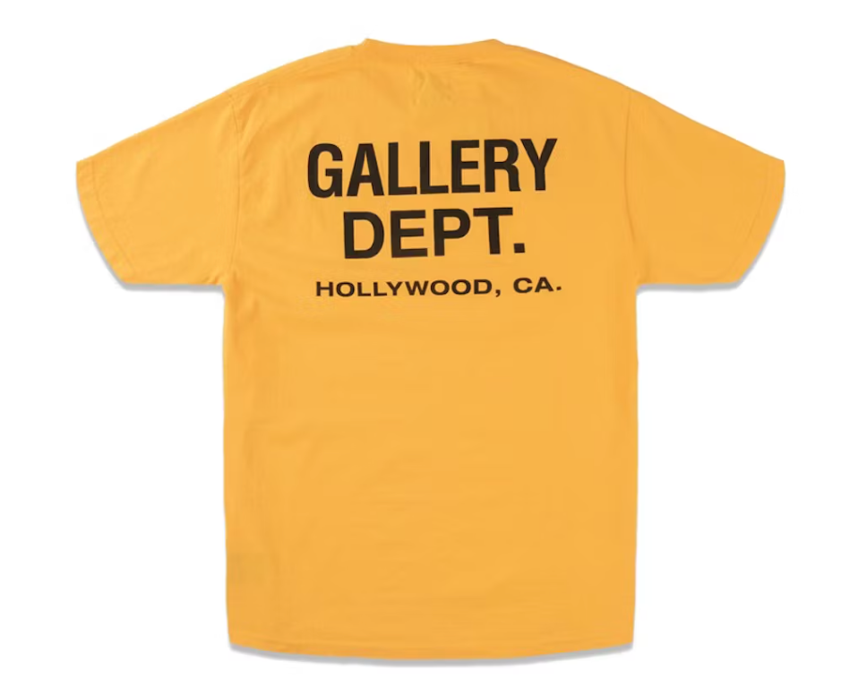 Gallery Dept. Vintage Souvenir T-Shirt Yellow