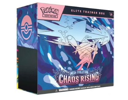 Pokémon Mega Evolution Chaos Rising Elite Trainer Box
