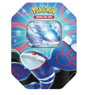 2025 Pokémon Azure Legends Kyogre EX Tin