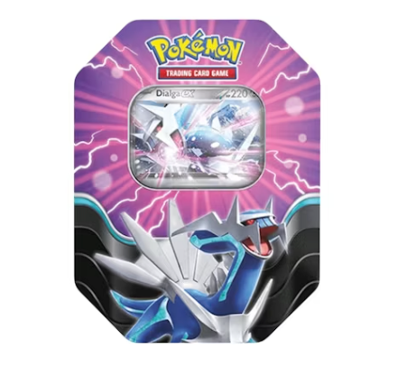 2025 Pokémon Azure Legends Dialga EX Tin