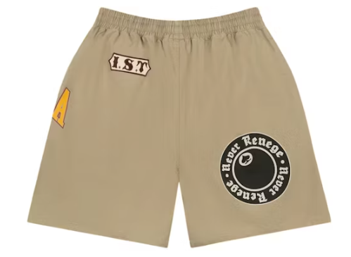 Denim Tears x Stussy Jamaica High Khaki Short Brown