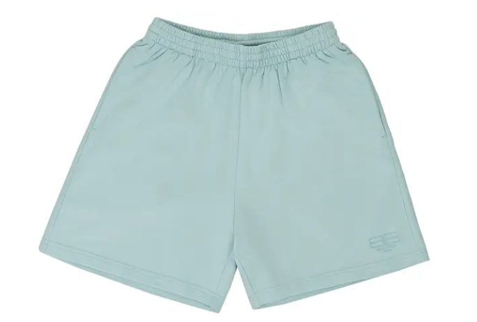 Balenciaga Sweat Shorts Aqua